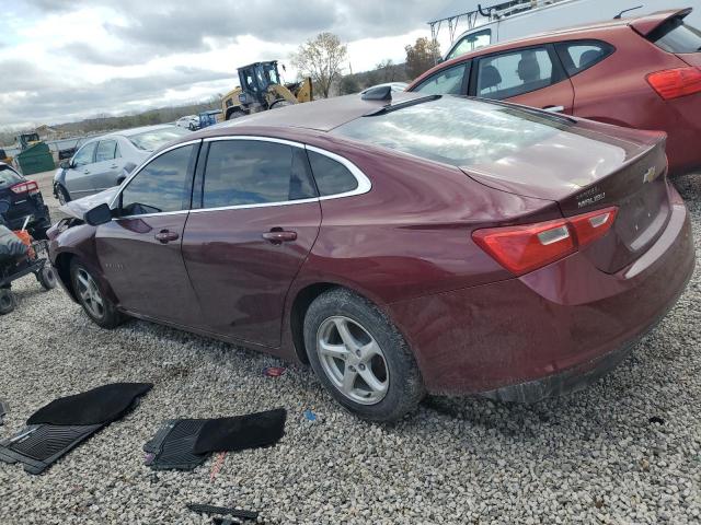  CHEVROLET MALIBU 2016 Burgundy