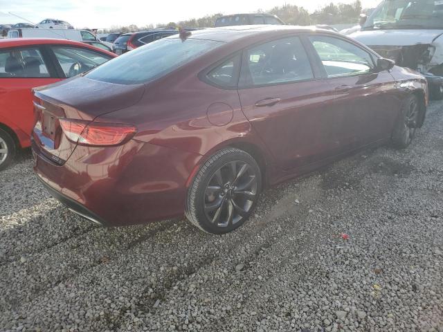  CHRYSLER 200 2015 Burgundy