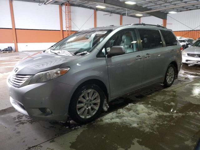 2011 Toyota Sienna Xle zu verkaufen in Rocky View County, AB - Hail