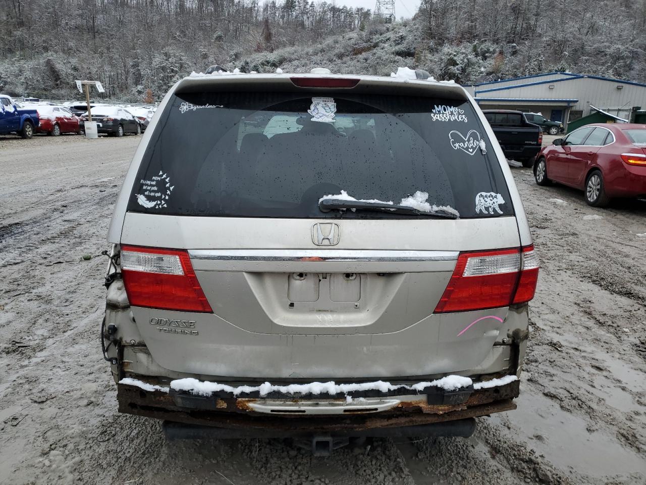 2007 Honda Odyssey Touring VIN: 5FNRL38817B123702 Lot: 81562144