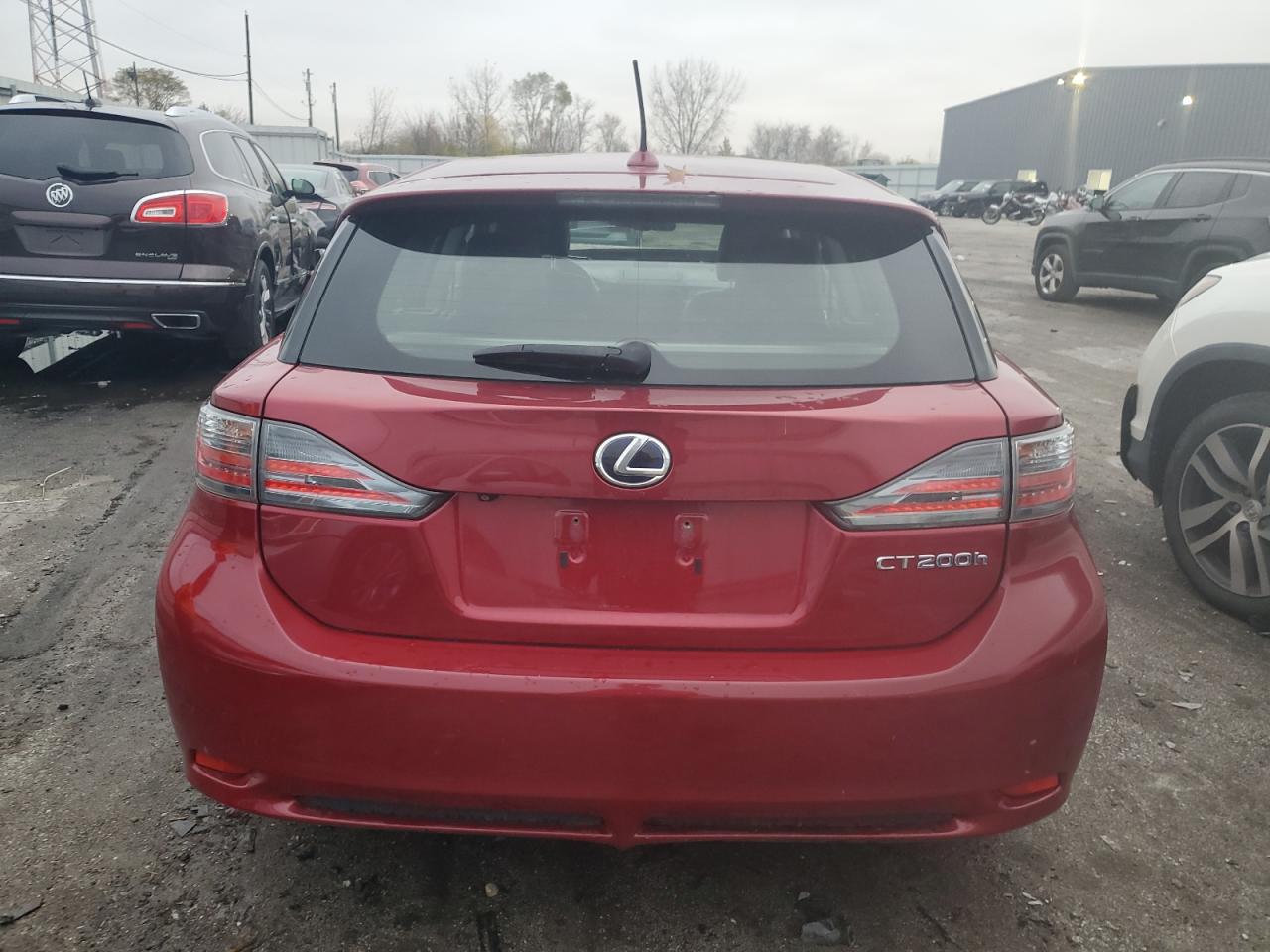 2011 Lexus Ct 200 VIN: JTHKD5BH4B2018391 Lot: 80360954