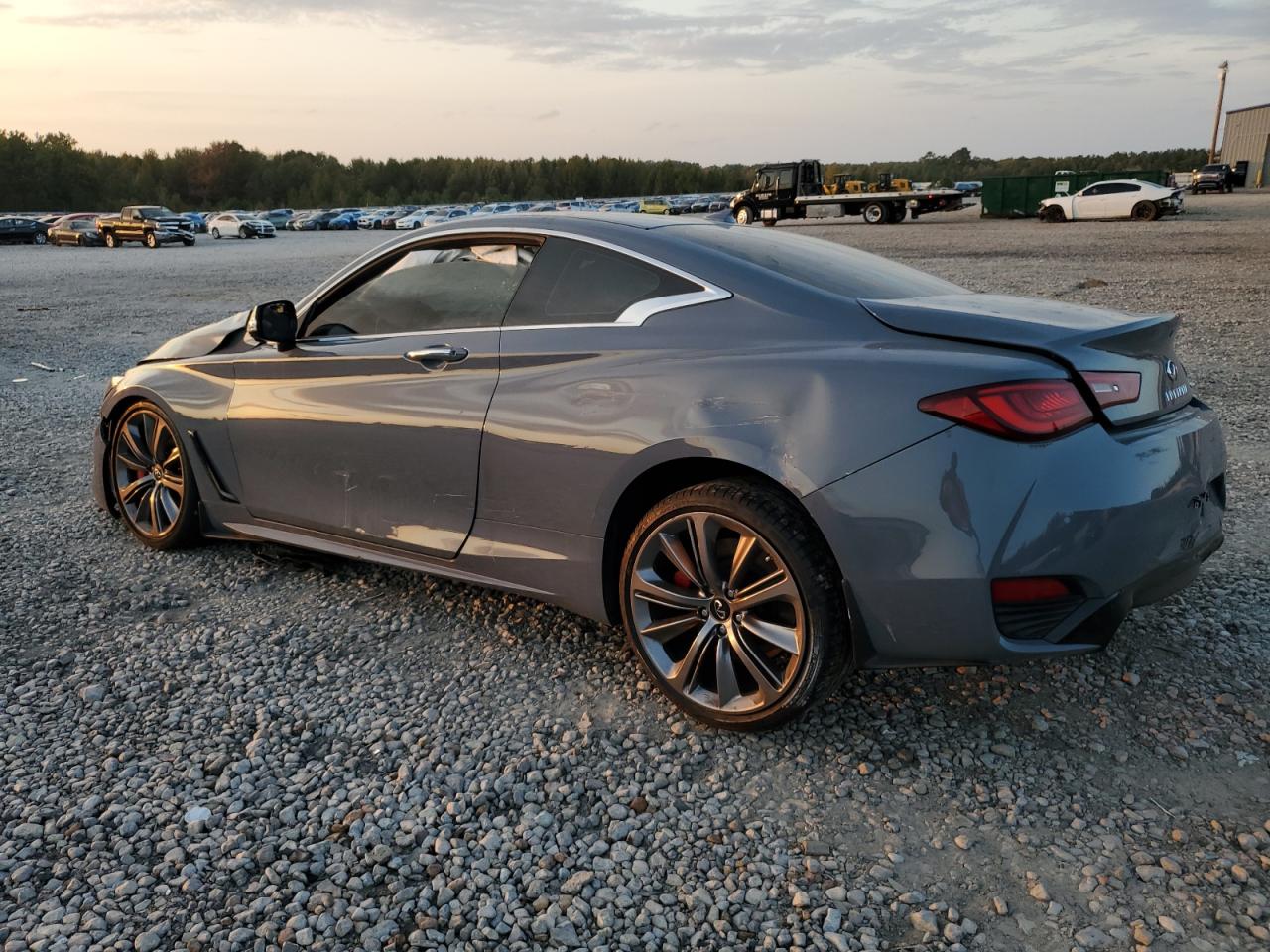 2021 Infiniti Q60 Red Sport 400 VIN: JN1FV7LK5MM530385 Lot: 78004984