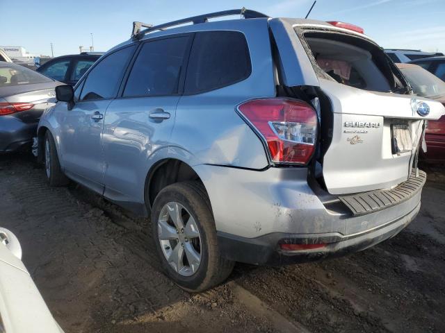  SUBARU FORESTER 2015 Сріблястий