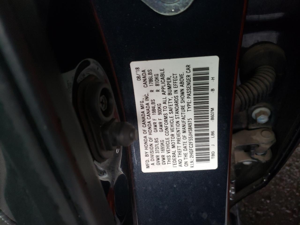 2018 Honda Civic - Image 14