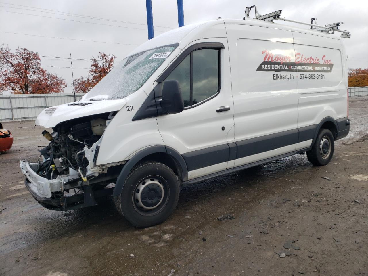 2018 Ford Transit T-250 VIN: 1FTYR2CM4JKB28346 Lot: 80613764