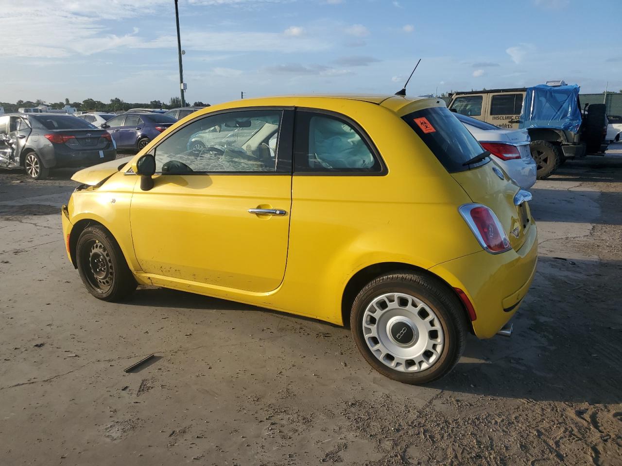 2015 Fiat 500 Pop VIN: 3C3CFFAR6FT550394 Lot: 79551904