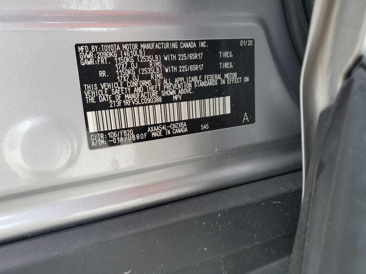 2020 Toyota RAV 4 - Image 15