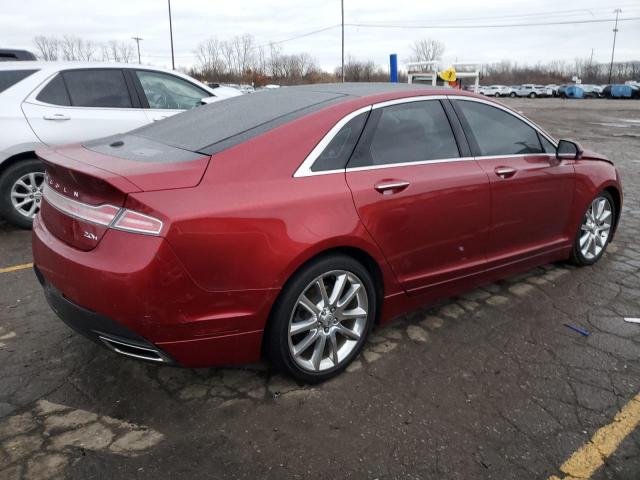  LINCOLN MKZ 2016 Красный