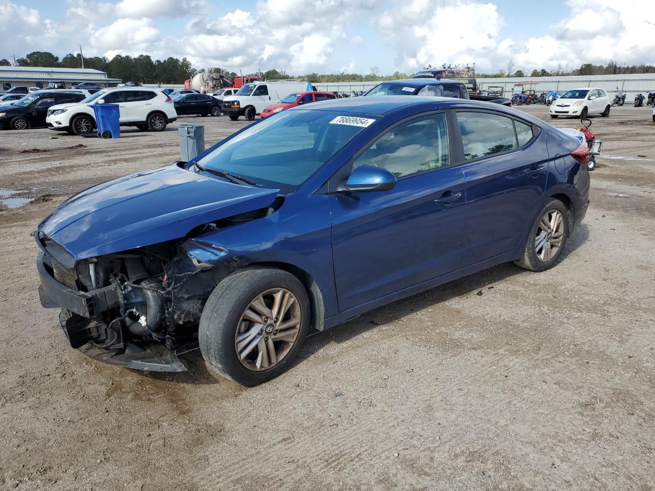 2019 Hyundai Elantra Sel للبيع في Gaston، SC - Front End