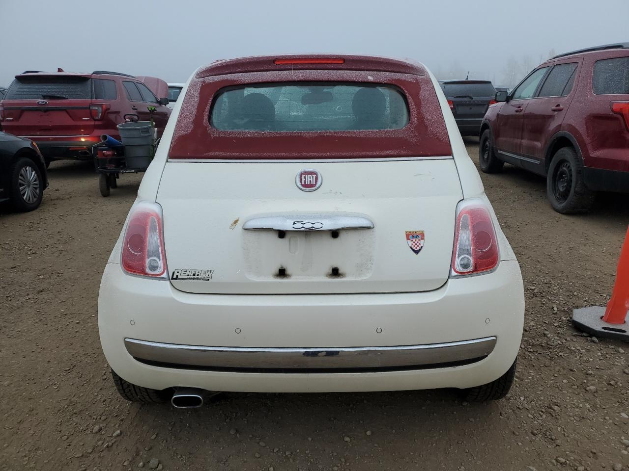 2012 Fiat 500 Lounge VIN: 3C3CFFER9CT354892 Lot: 77702794