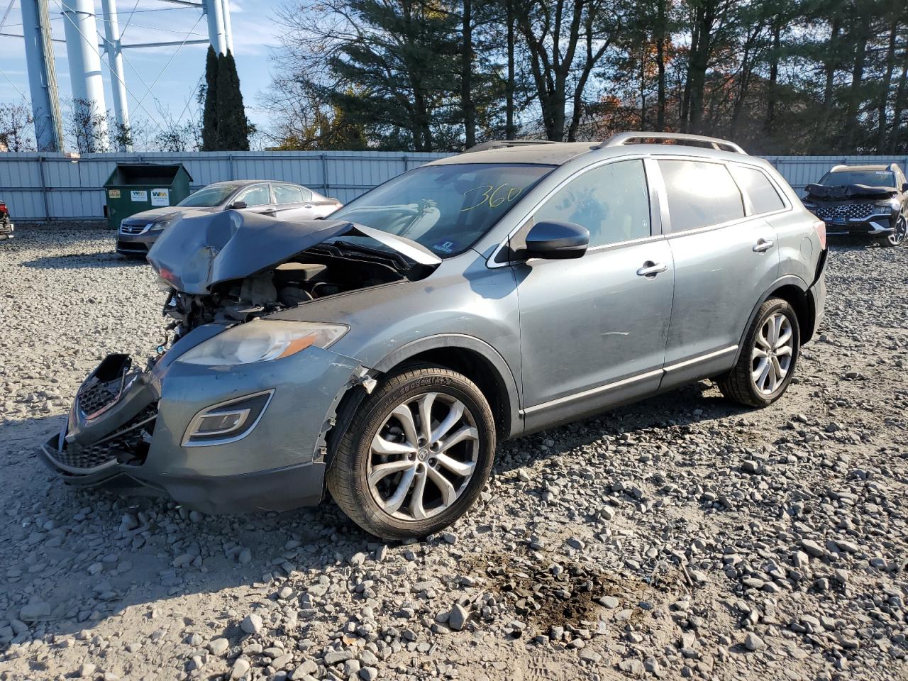 2011 Mazda Cx-9 na sprzedaż w Windsor, NJ - Front End