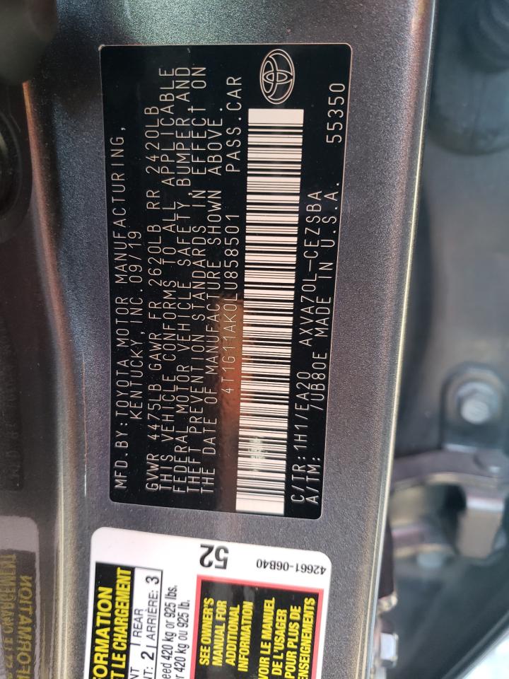 2020 Toyota Camry - Image 12