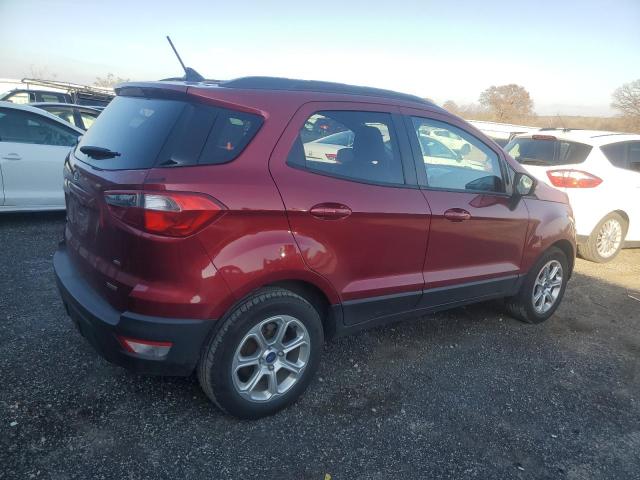  FORD ECOSPORT 2018 Red