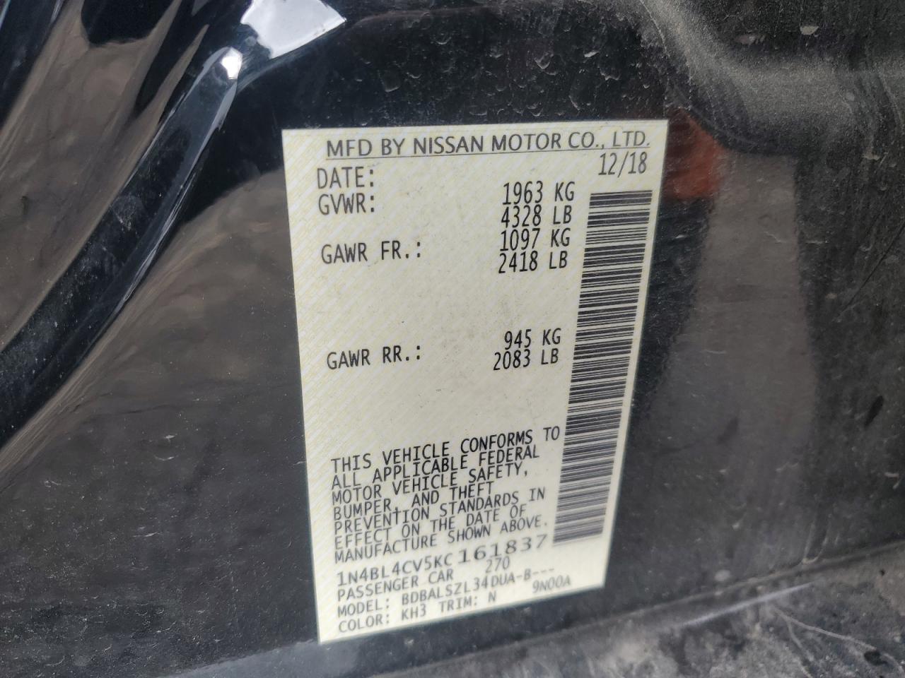 2019 Nissan Altima - Image 12