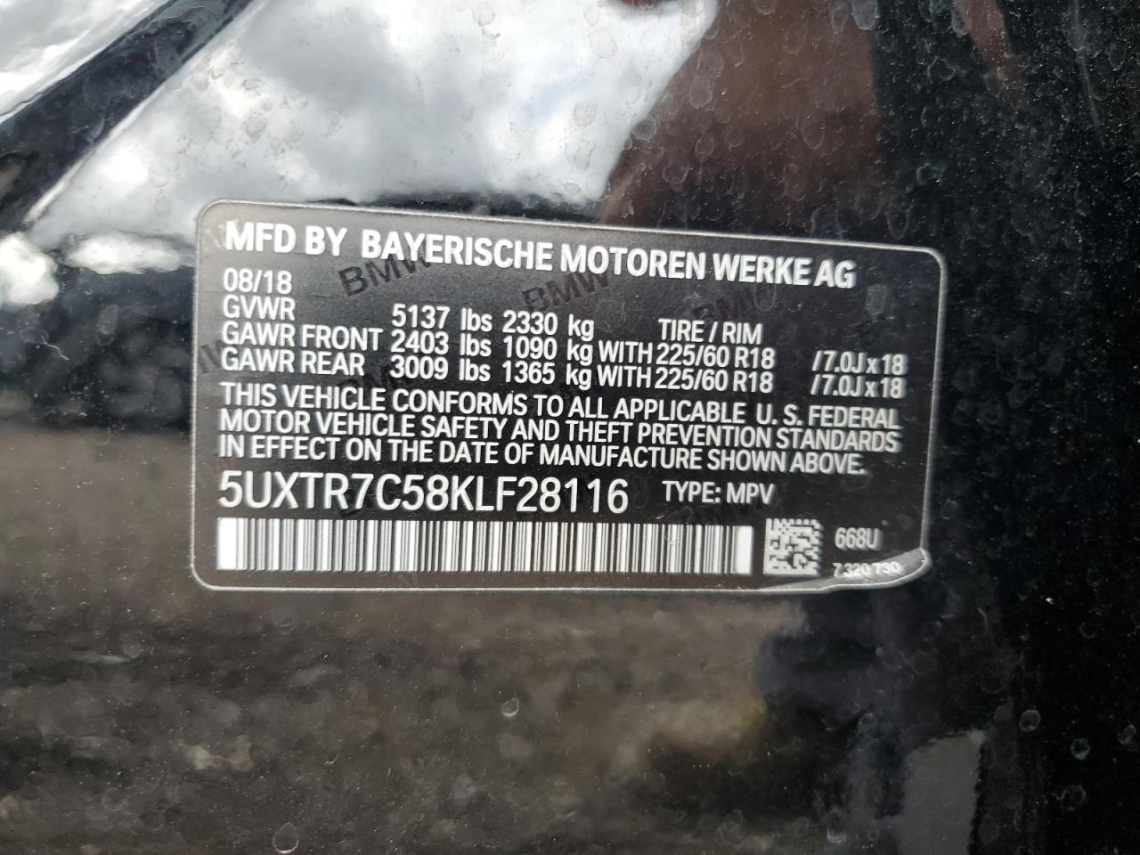 2019 BMW X3 - Image 13