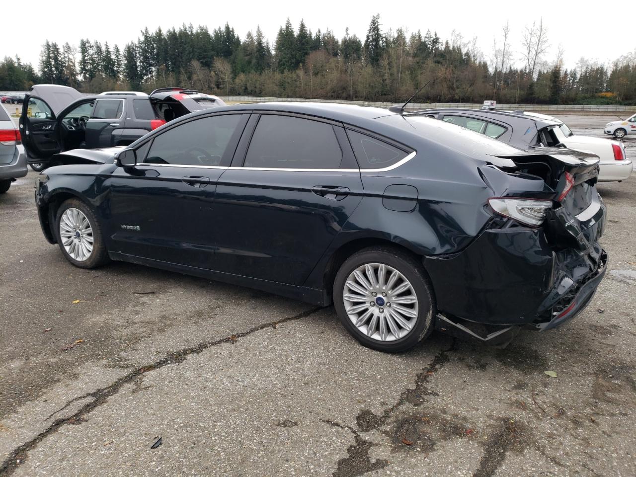 VIN 3FA6P0LUXER260178 2014 FORD FUSION no.2