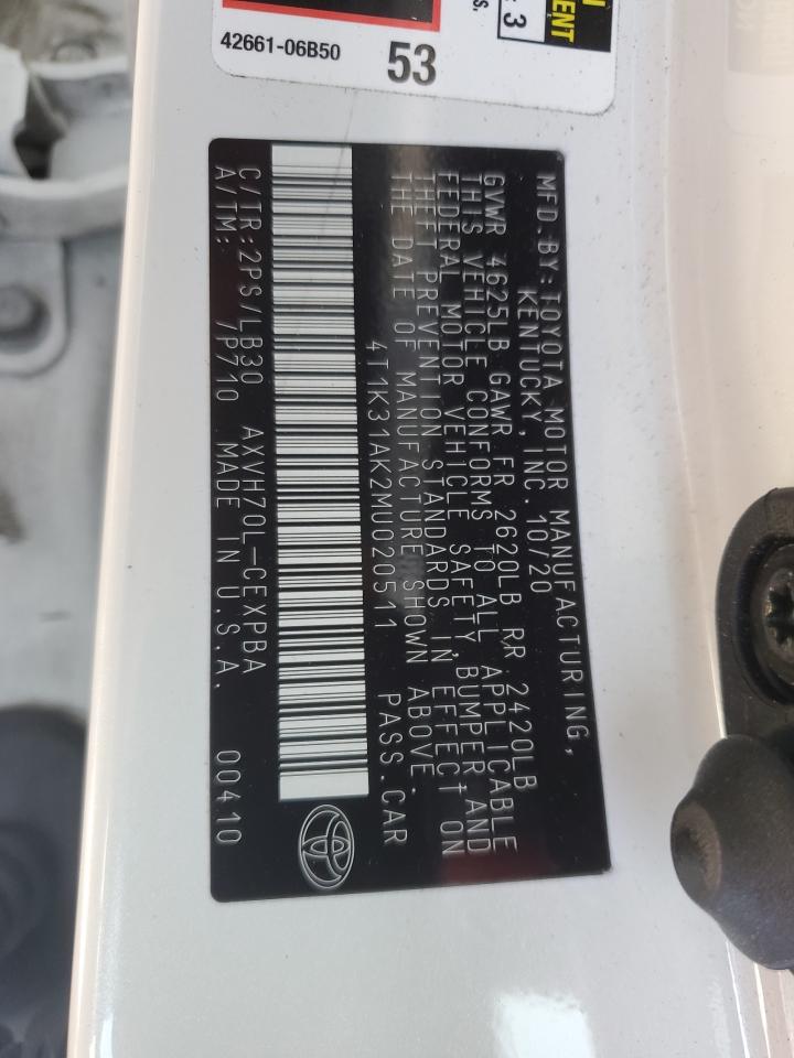 2021 Toyota Camry - Image 12