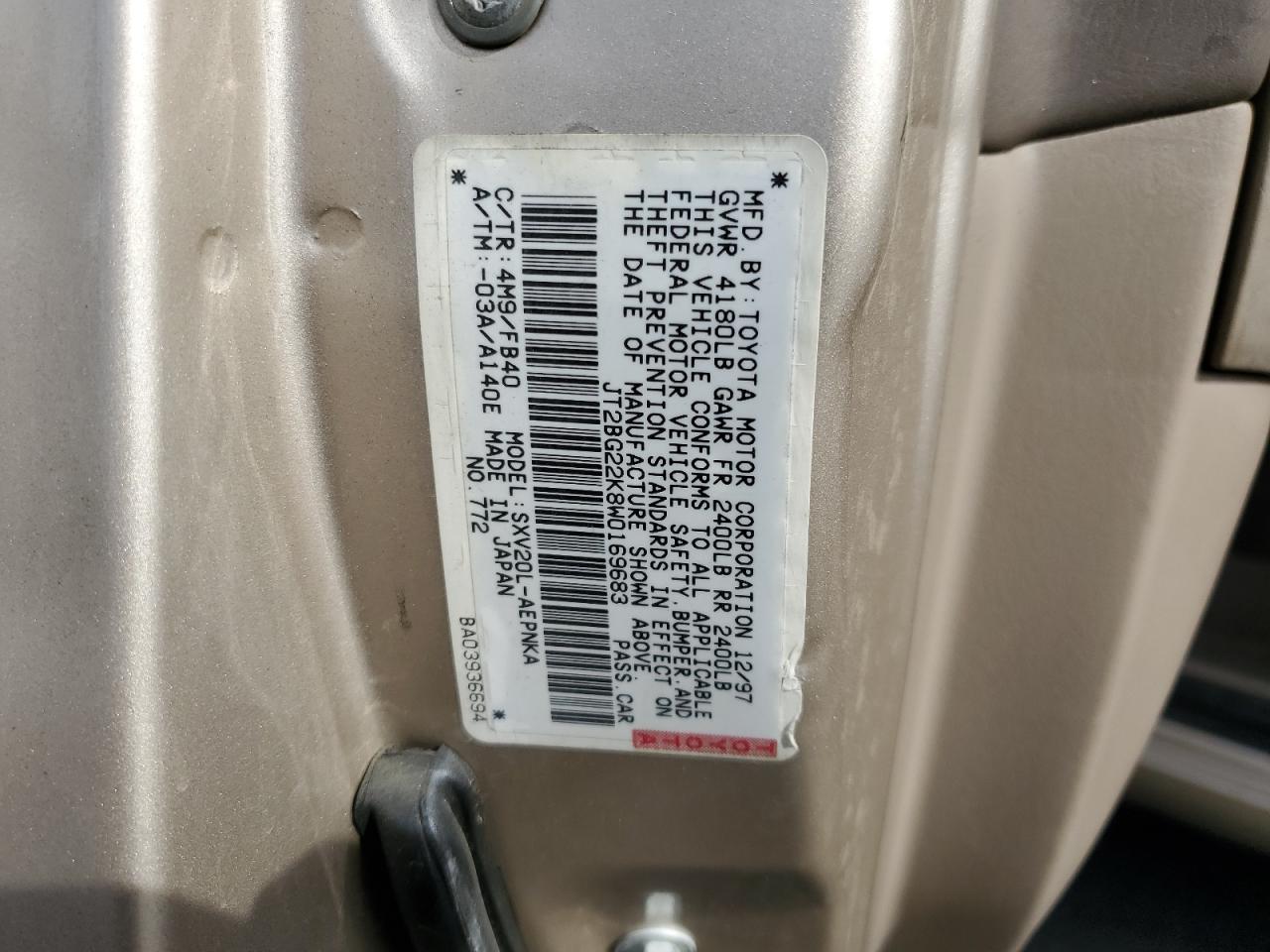 1998 Toyota Camry - Image 15