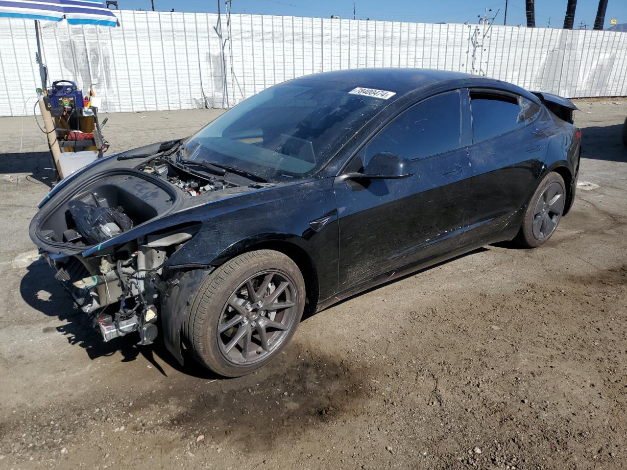 VIN 5YJ3E1EA1PF591764 2023 TESLA MODEL 3 no.1