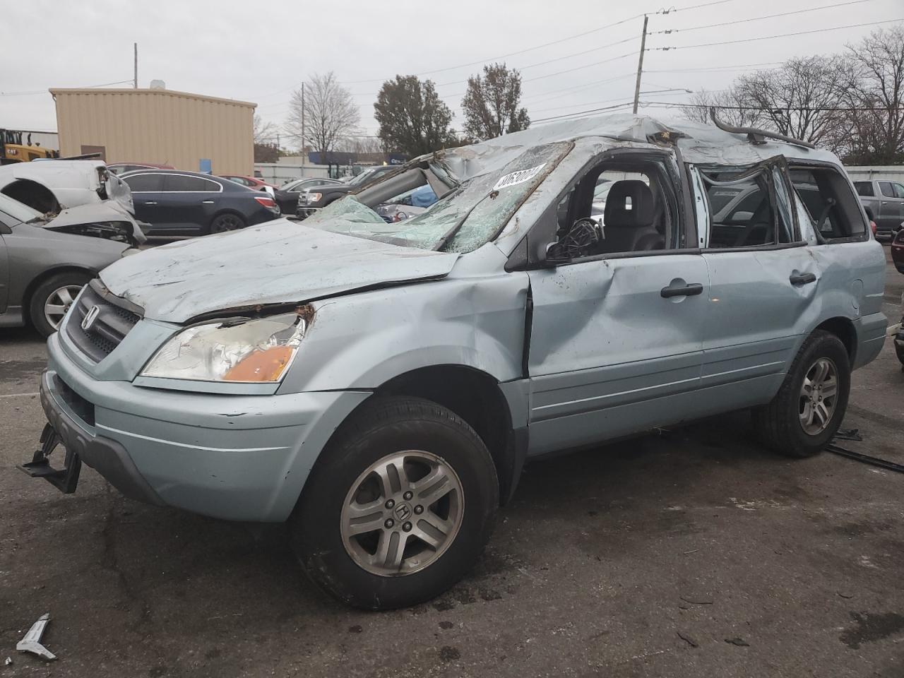 2003 Honda Pilot Exl VIN: 2HKYF18523H597568 Lot: 80630004