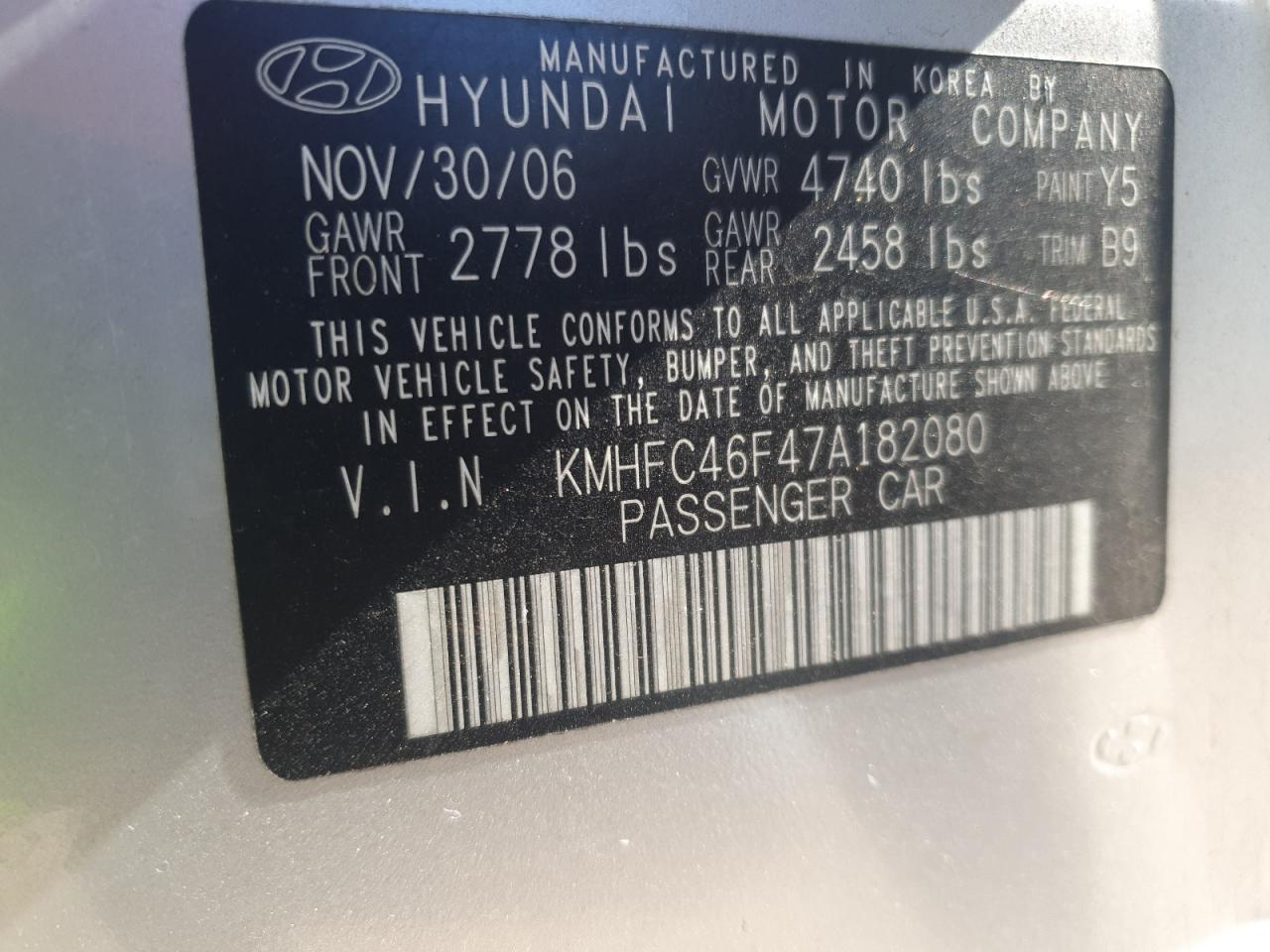2007 Hyundai Azera - Image 12