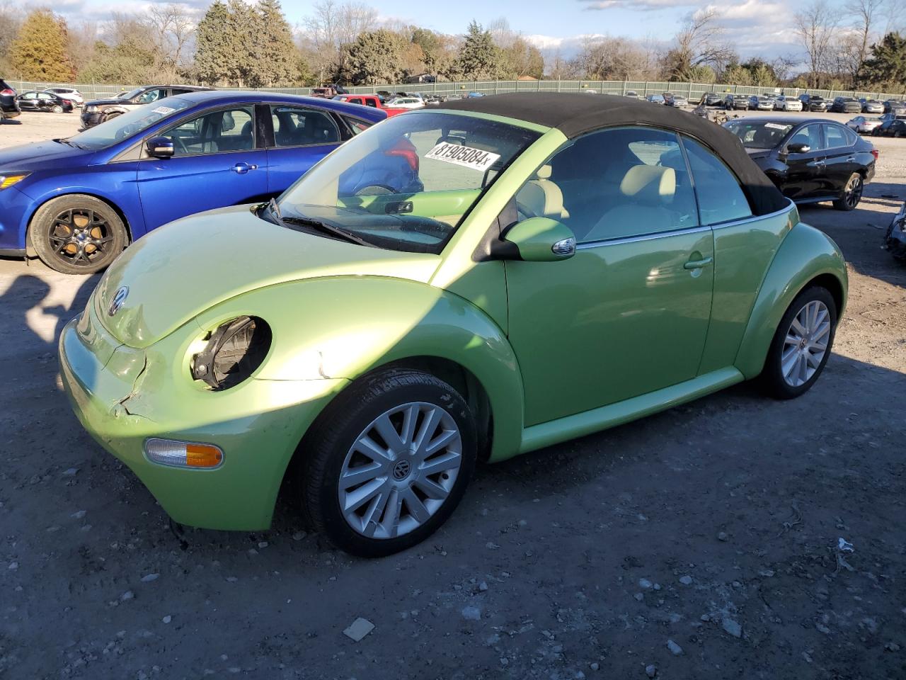 2004 Volkswagen New Beetle Gls VIN: 3VWCM31Y54M340543 Lot: 81905084