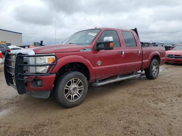  FORD F250 2015 Red