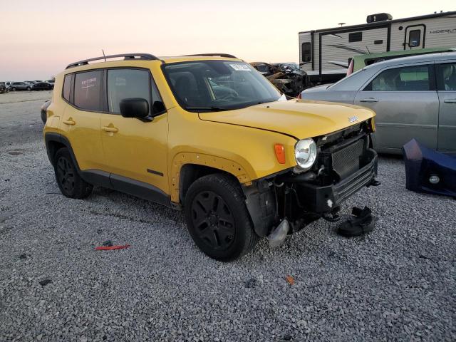  JEEP RENEGADE 2018 Желтый