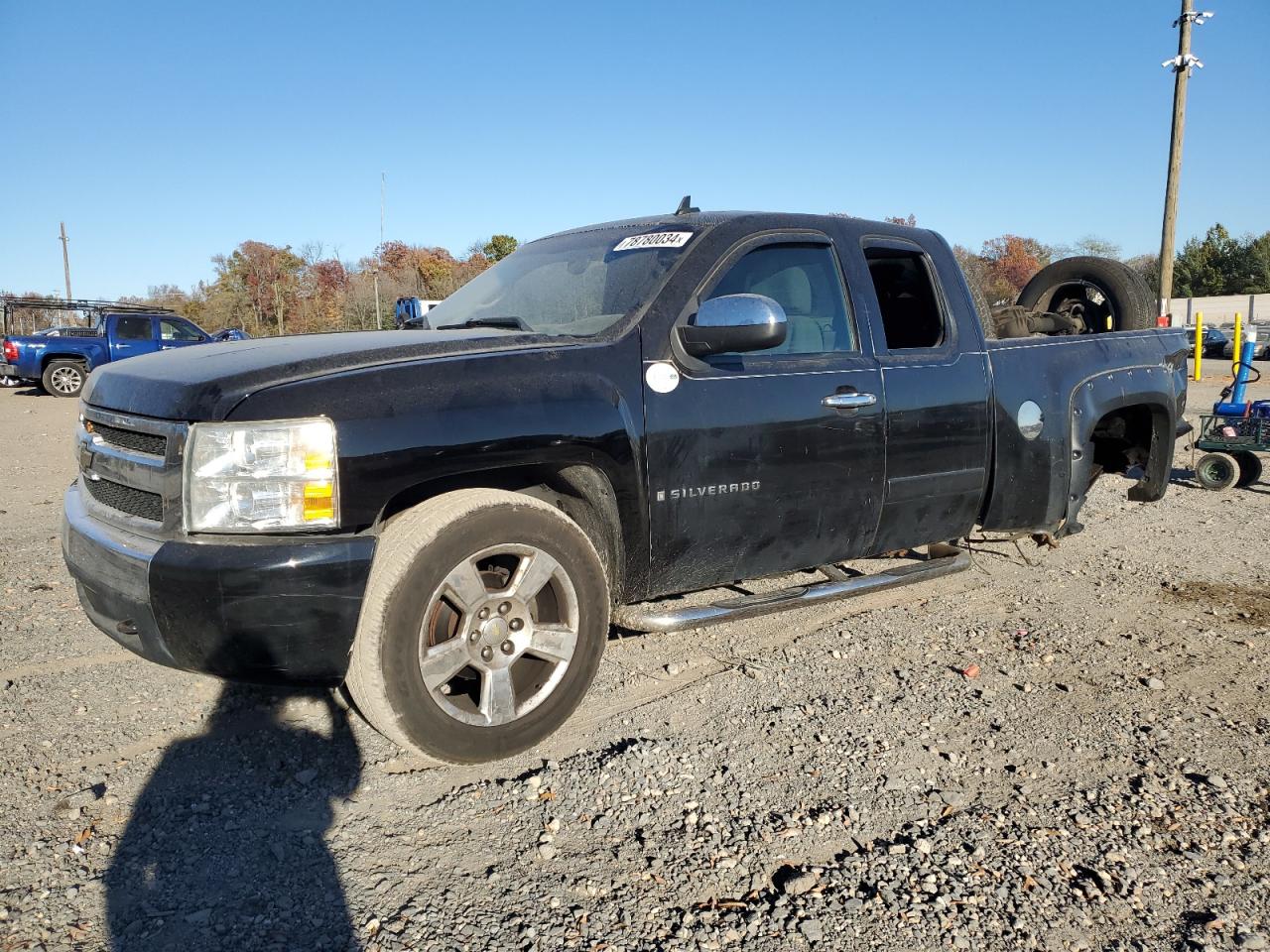 2007 Chevrolet Silverado K1500 იყიდება Baltimore-ში, MD - Rear End