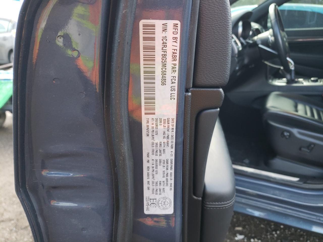 2021 Jeep Grand Cherokee - Image 13