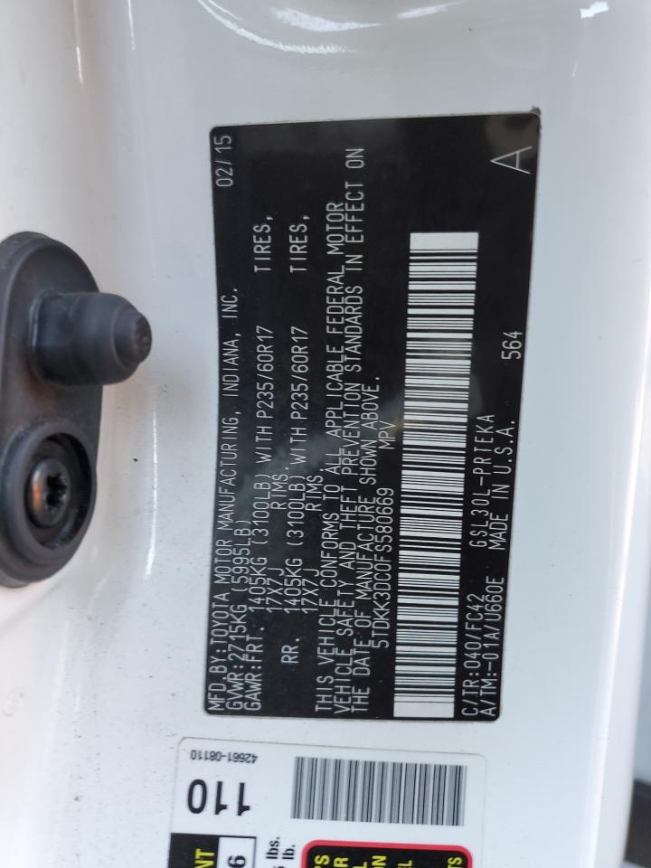 2015 Toyota Sienna - Image 16