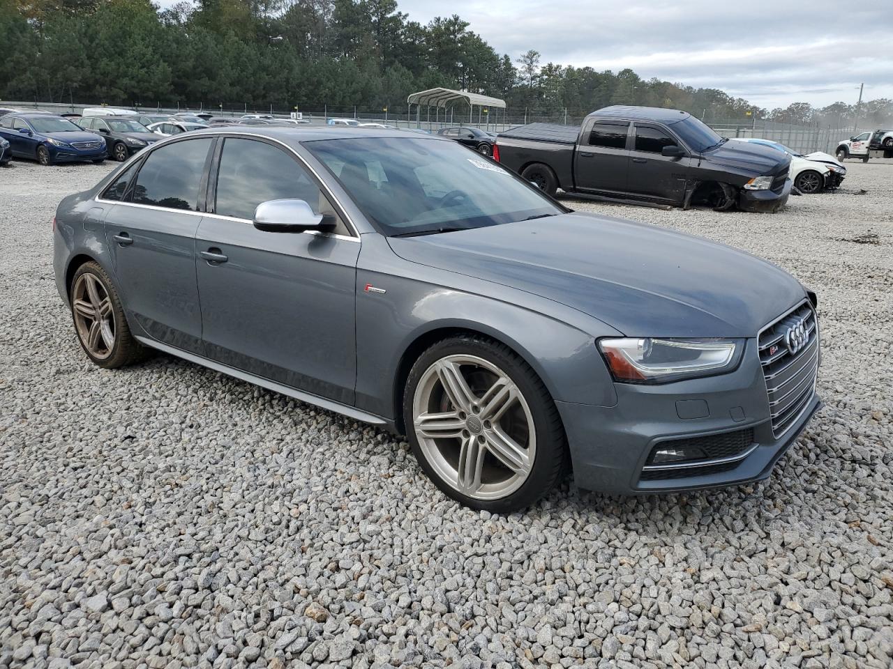 2014 Audi S4 Premium Plus VIN: WAUBGAFL3EA083742 Lot: 79841584