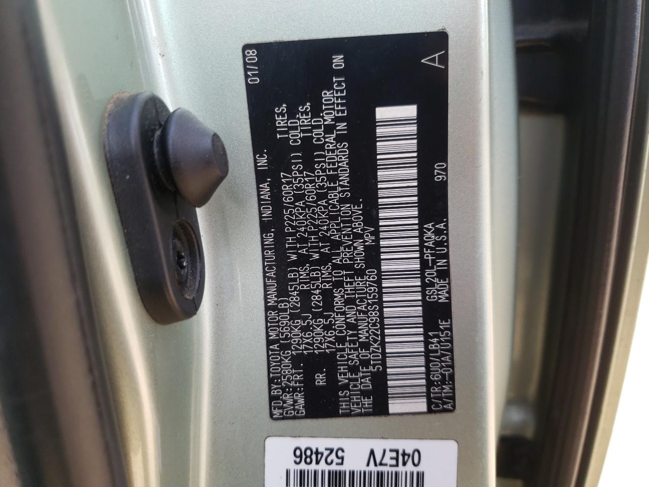 2008 Toyota Sienna - Image 15