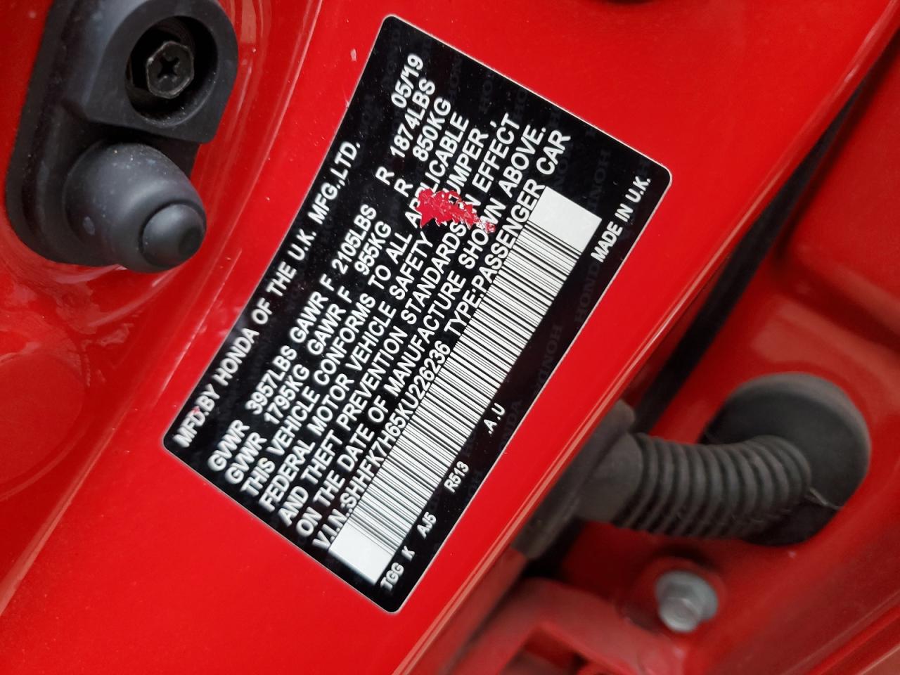 2019 Honda Civic - Image 12