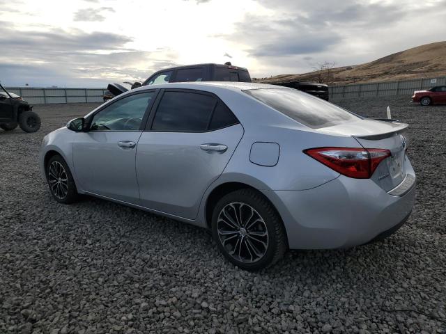  TOYOTA COROLLA 2014 Silver