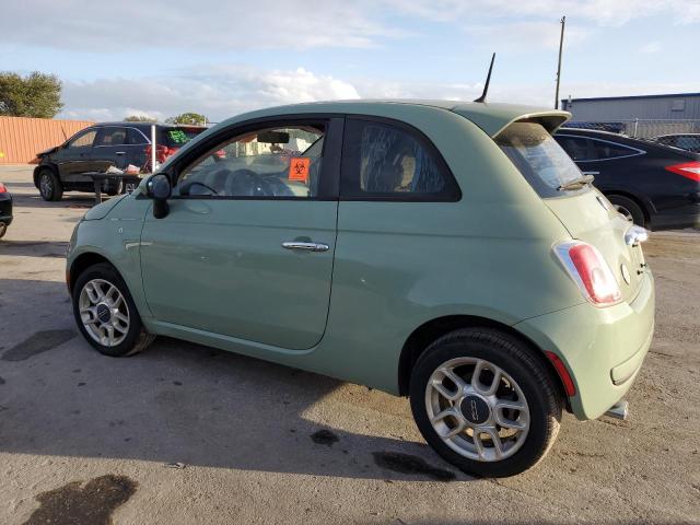 Хэтчбеки FIAT 500 2013 Зеленый