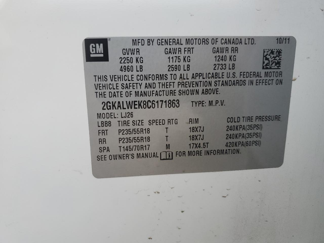 2012 GMC Terrain - Image 14