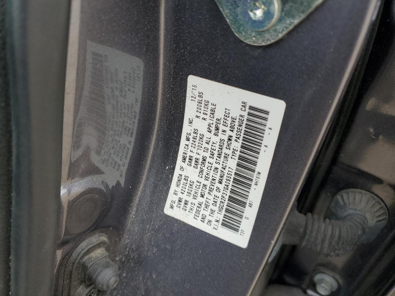 2016 Honda Accord - Image 12