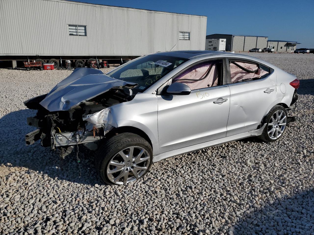 VIN KMHD04LB1HU353658 2017 HYUNDAI ELANTRA no.1