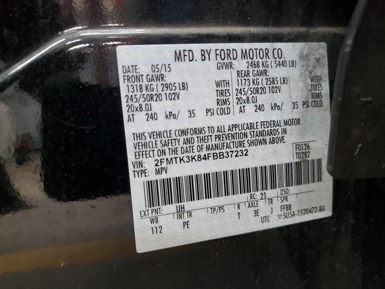 2015 Ford Edge - Image 15
