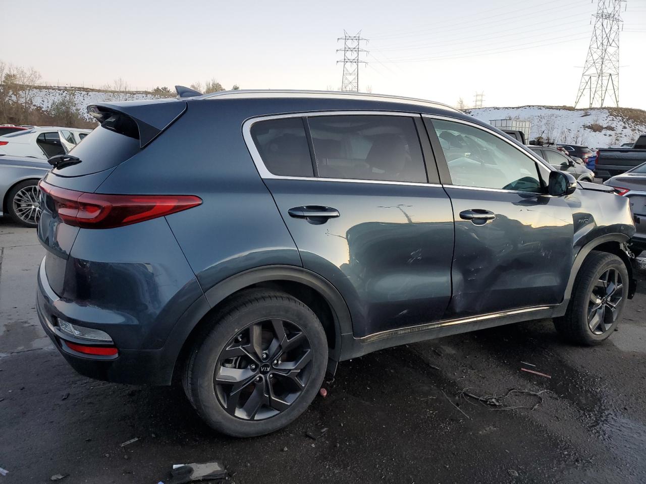 2021 Kia Sportage S VIN: KNDP6CAC1M7925505 Lot: 80581074