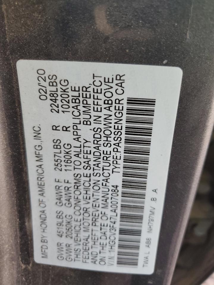 2020 Honda Accord - Image 12