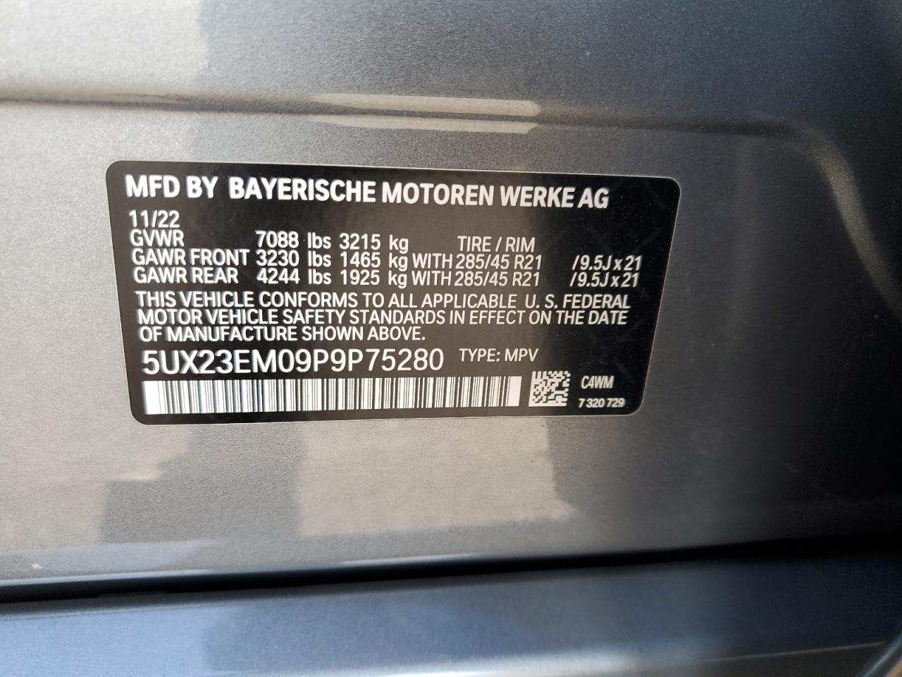 2023 BMW X7 - Image 15