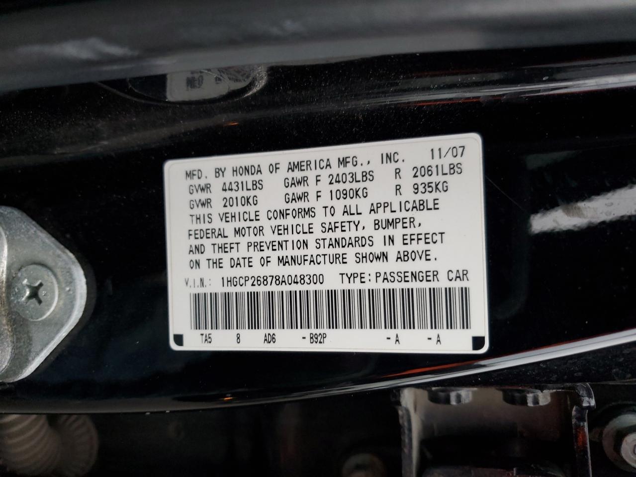 2008 Honda Accord - Image 13