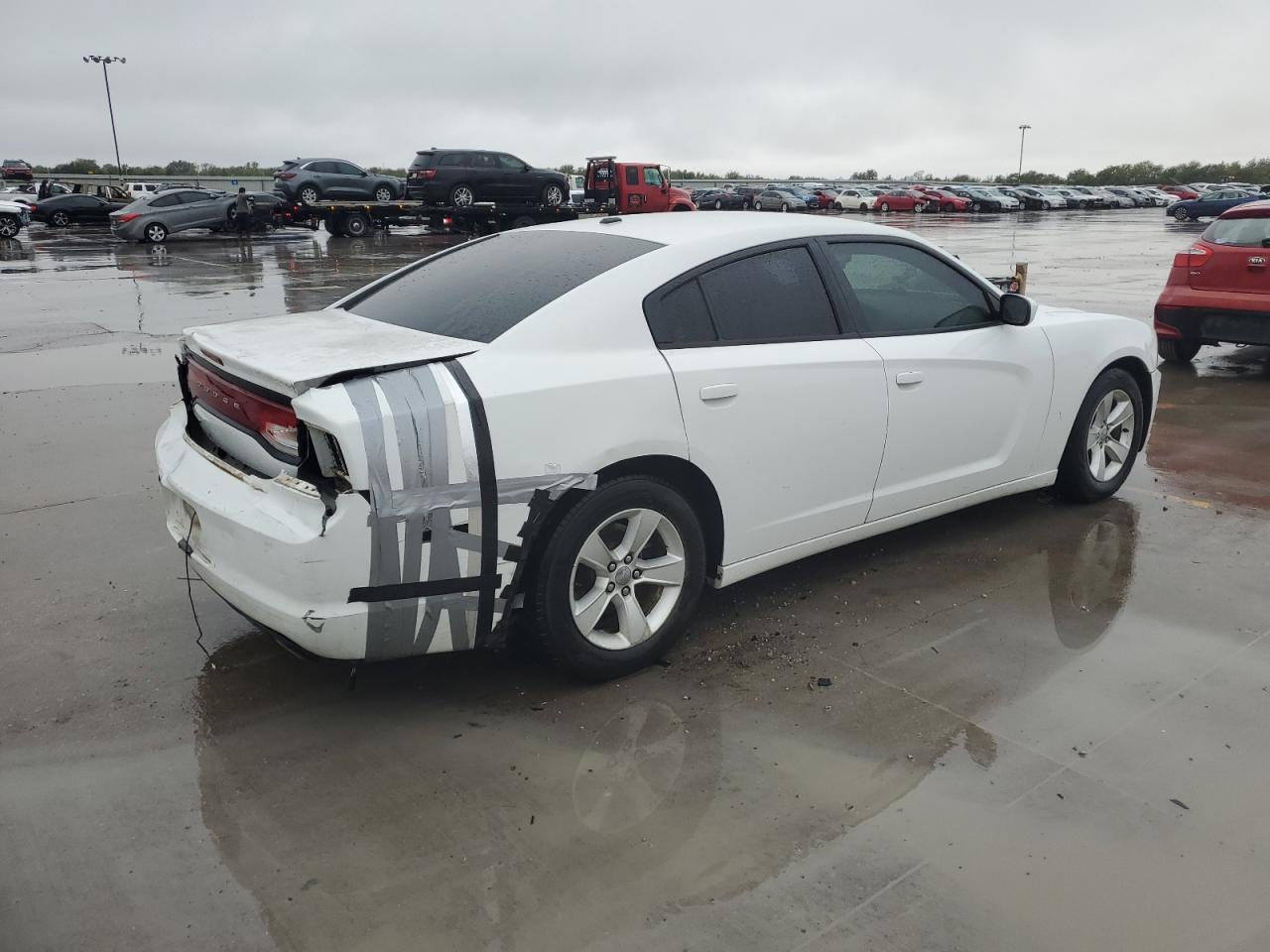 VIN 2C3CDXHG7EH163957 2014 DODGE CHARGER no.3