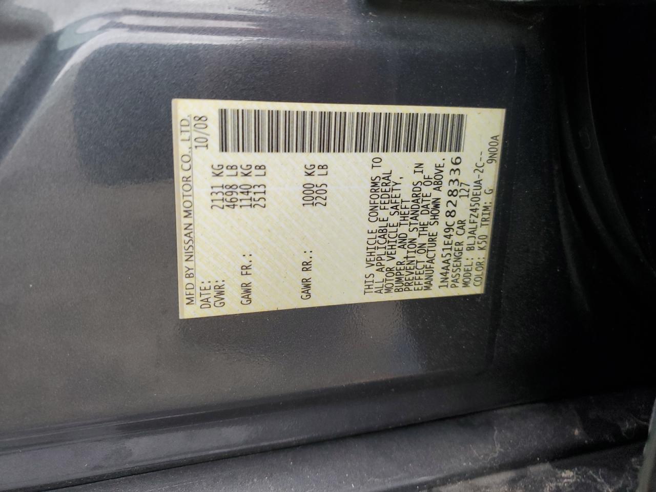 2009 Nissan Maxima - Image 12