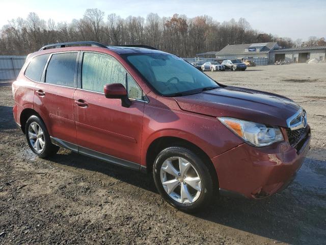  SUBARU FORESTER 2015 Бордовый