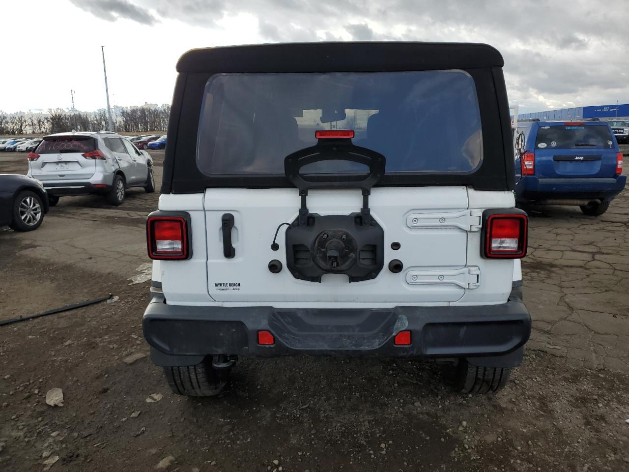 2022 Jeep Wrangler Unlimited Sahara VIN: 1C4HJXEG6NW255481 Lot: 79455774