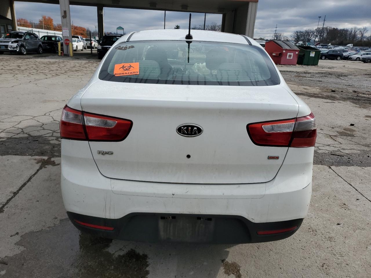 2013 Kia Rio Lx VIN: KNADM4A30D6124226 Lot: 81244534