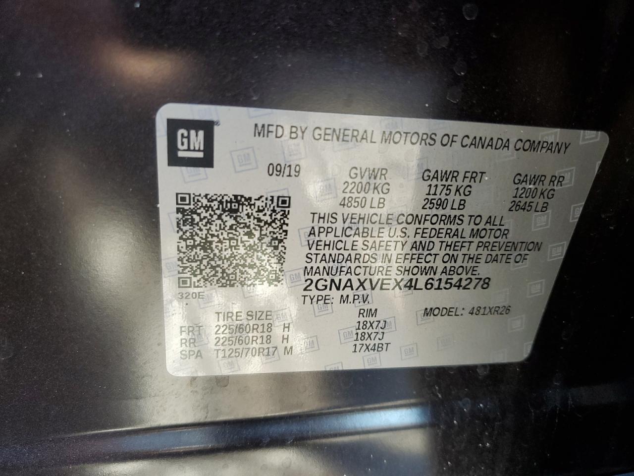 2020 Chevrolet Equinox - Image 13